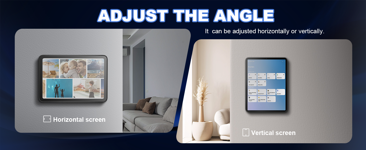 adjust the angle