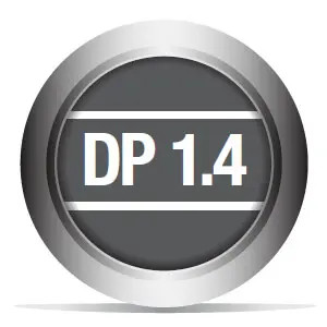 DisplayPort 1.4 Compliant