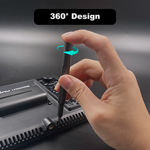 The box with magnetism which makes it can firmly adsorb the precision bits to prevent falling or dis