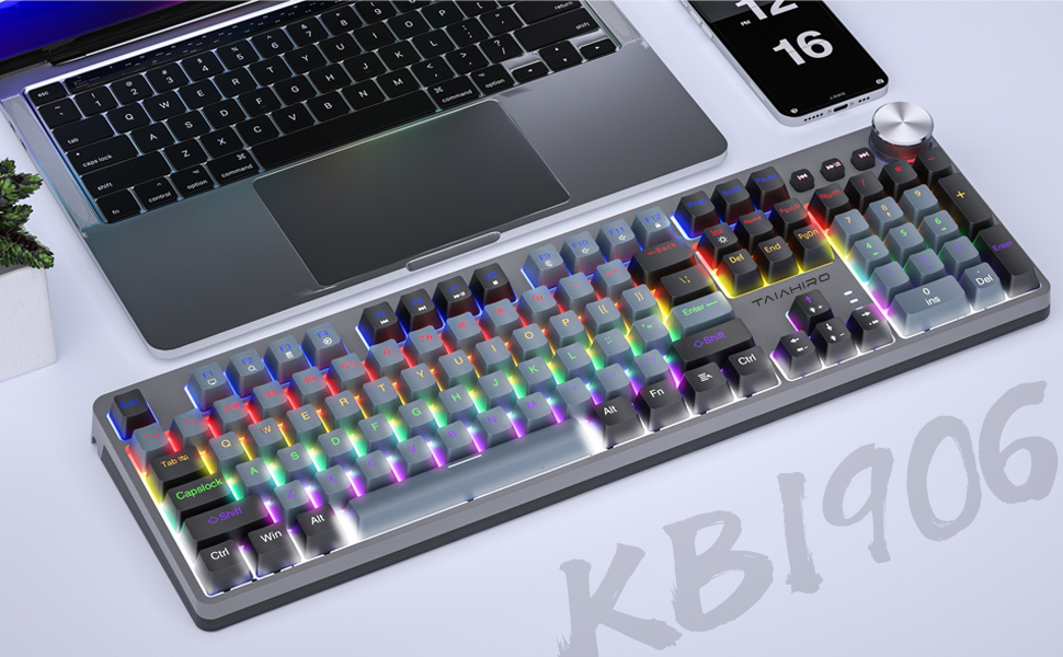 013-BK1906 Mechanical Keyboard-Black