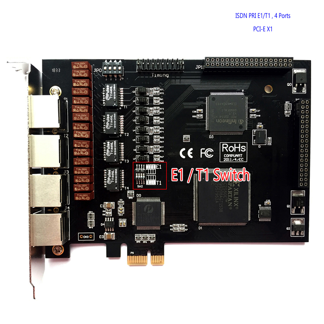 asterisk ISDN T1 card