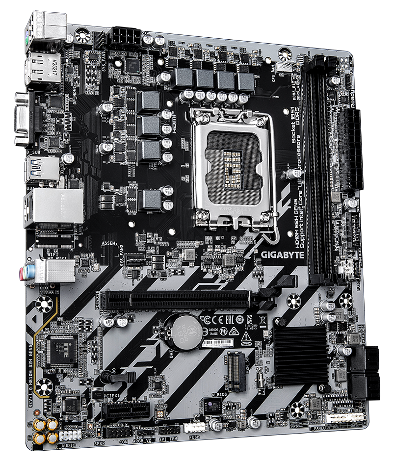 GIGABYTE H810M S2H GEN5 Motherboard