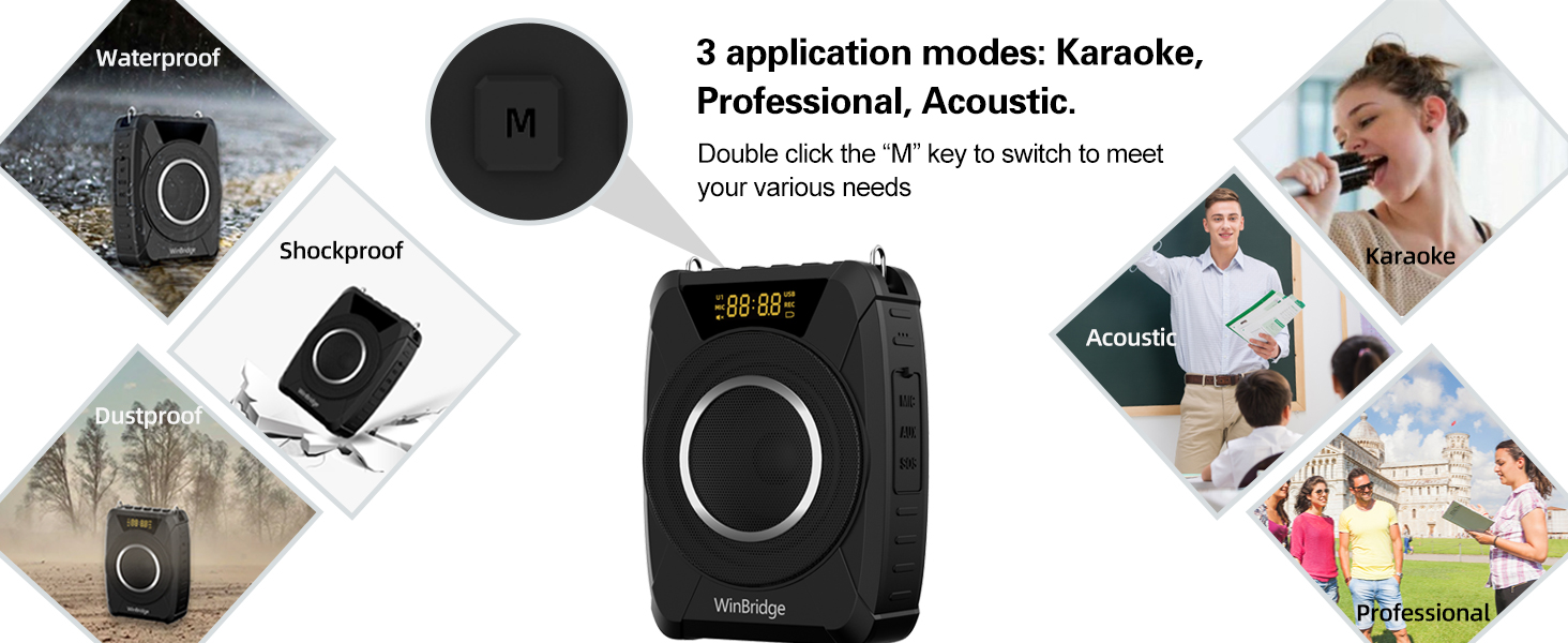 mini karaoke machine