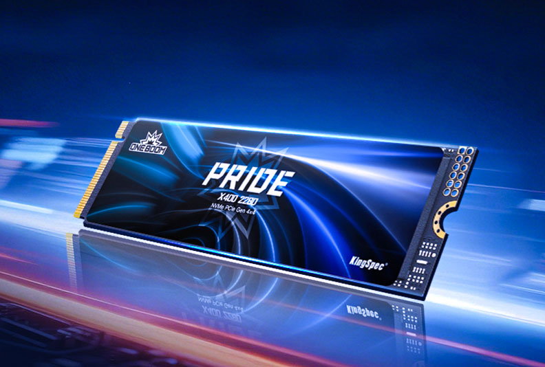 KingSpec ONEBOOM X400 PCIe 4.0 SSD with Graphene Cool Pro heatsink for gaming PCs and PS5