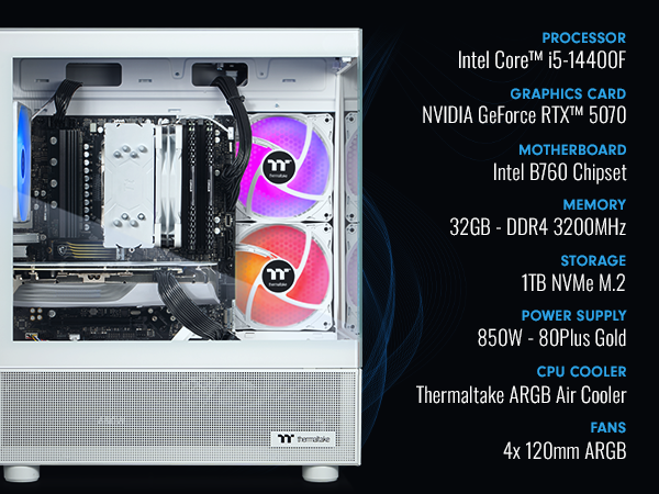 Thermaltake LCGS NE i1470-V170S R4 Gaming Desktop