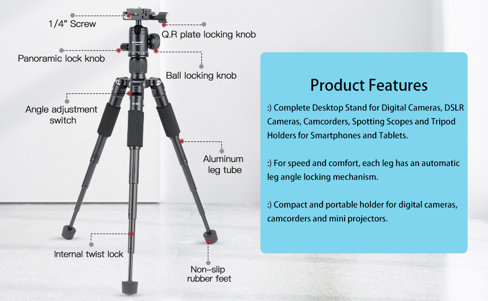 Compact Mini Tripod