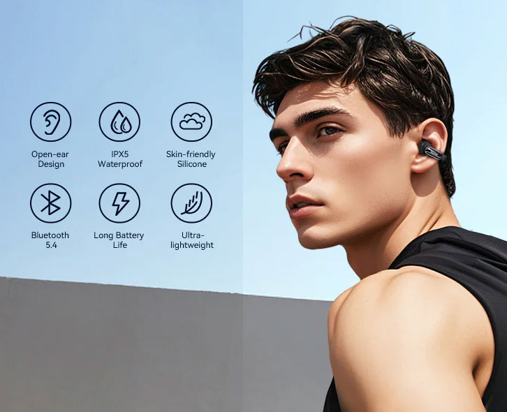 NANK Clip Pro Clip-on Wireless Bluetooth Earbuds