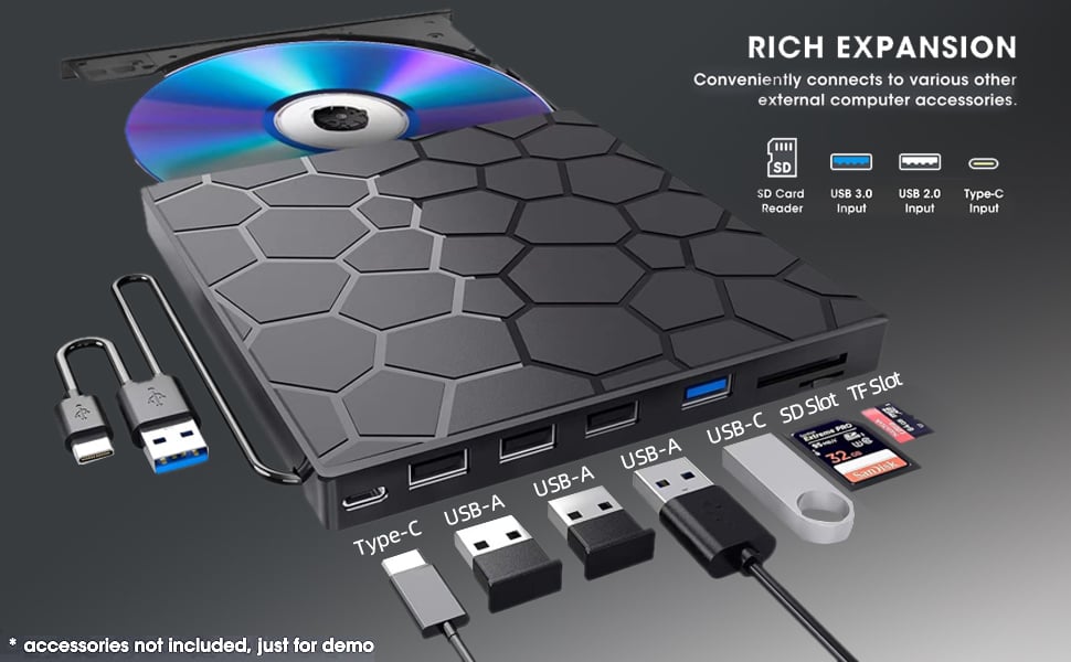 External CD/DVD Drive for Laptop