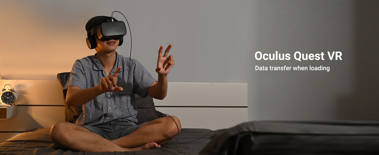 Compatible with Oculus Quest 1 / 2, Galaxy S22, S21+, S20 FE, A12, Note 20 Ultra, PS5, etc.
