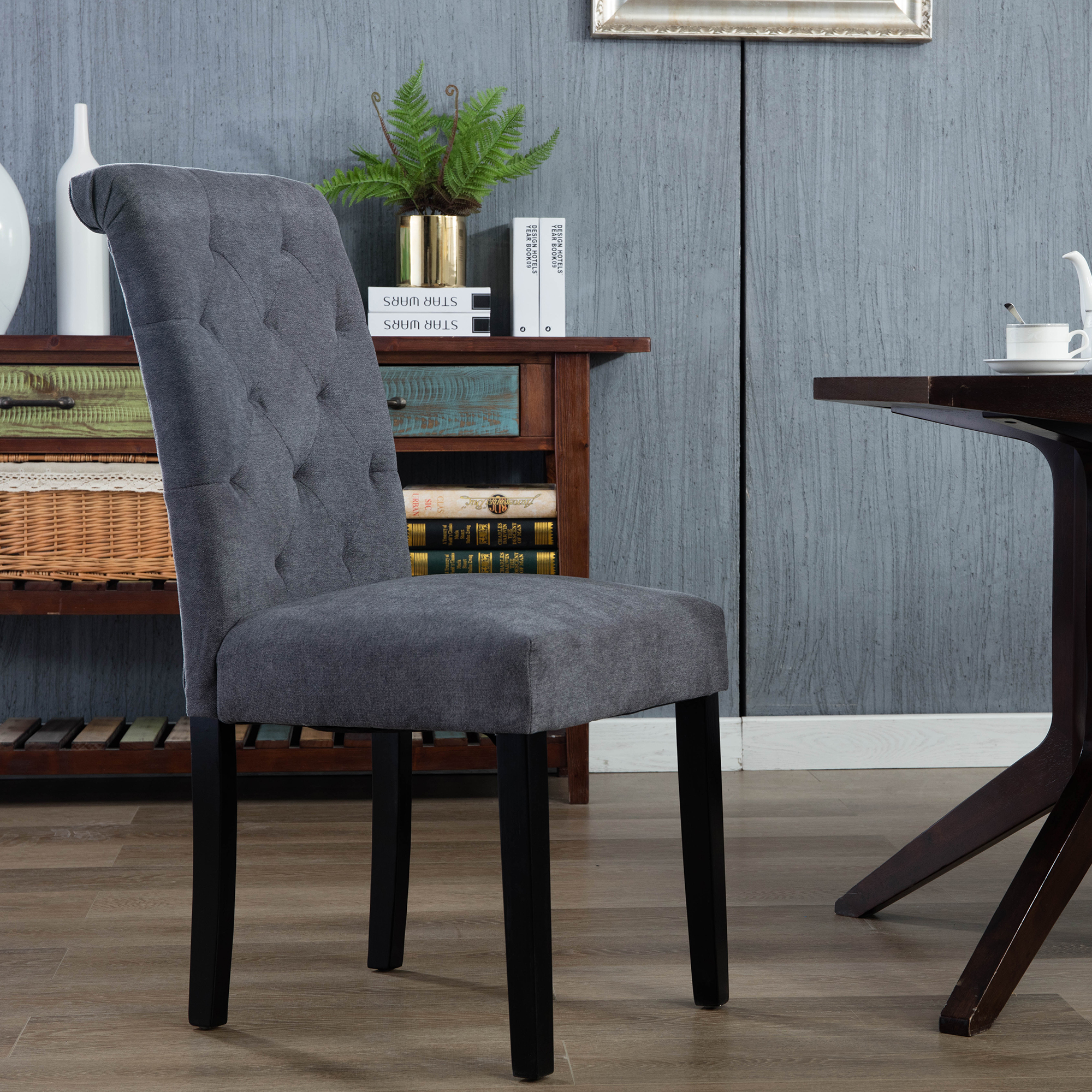 gray chairs