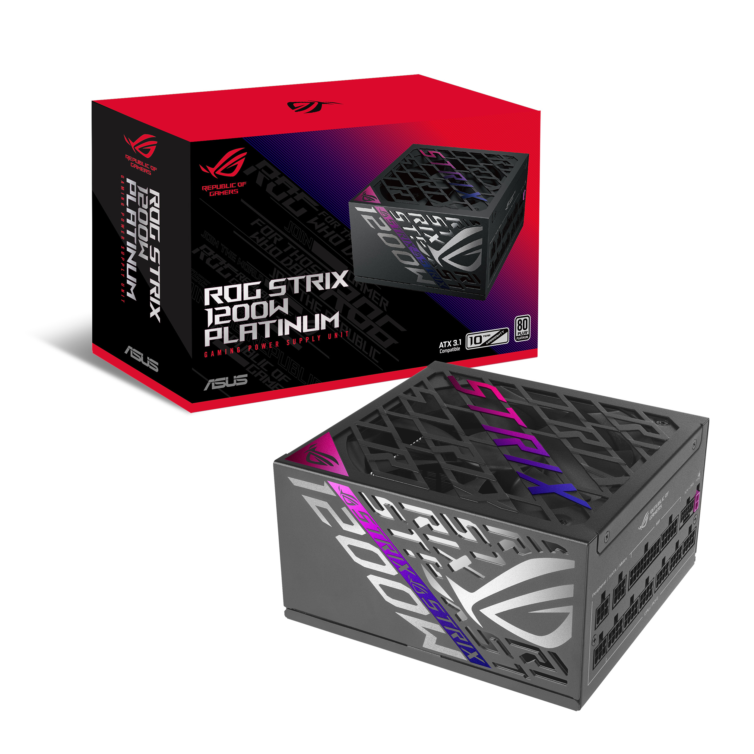 最安 (Fully Platinum 1200W Strix ROG ASUS Modular Supply Power 電源ユニット