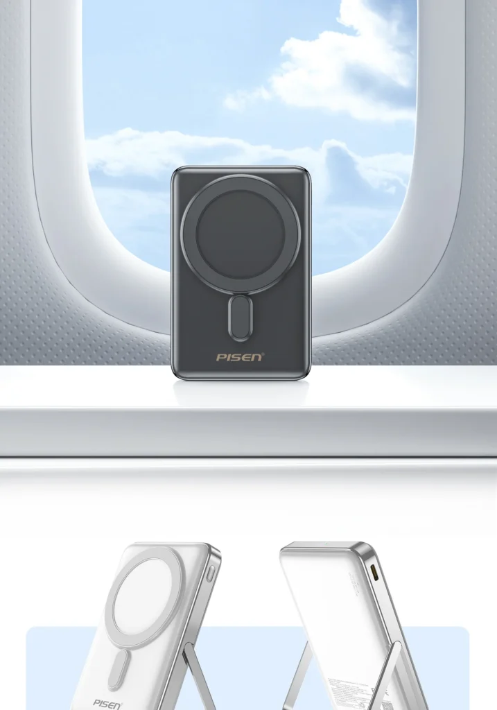 PISEN TP-D080 30W magnetic fast charging wireless power bank