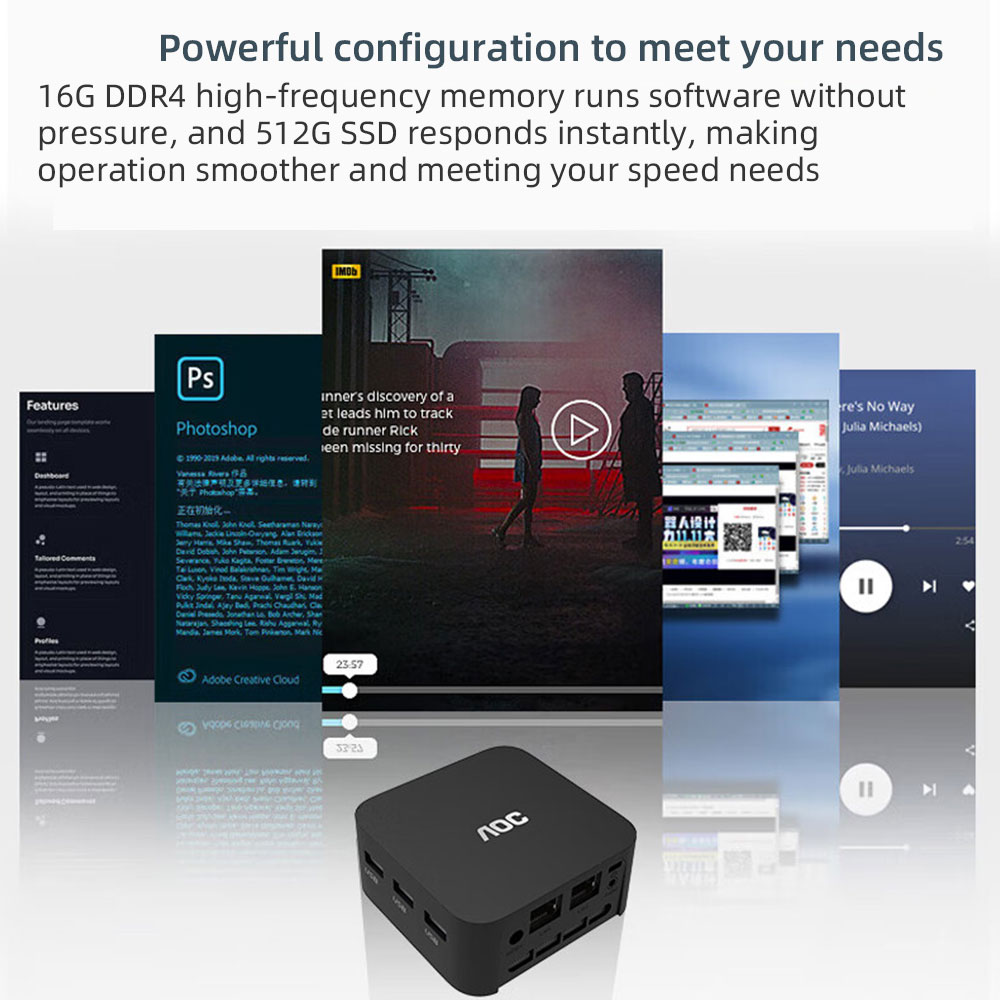 Powerful configuration to meet your needs