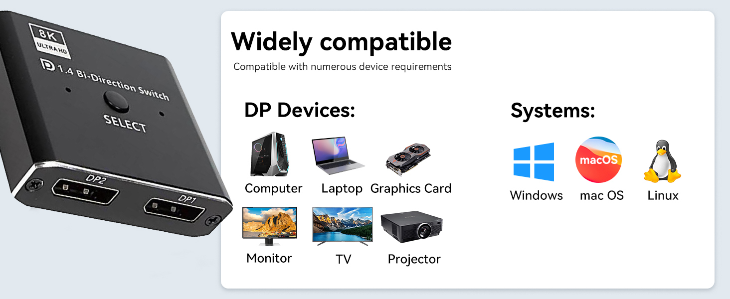 8k dp switcher