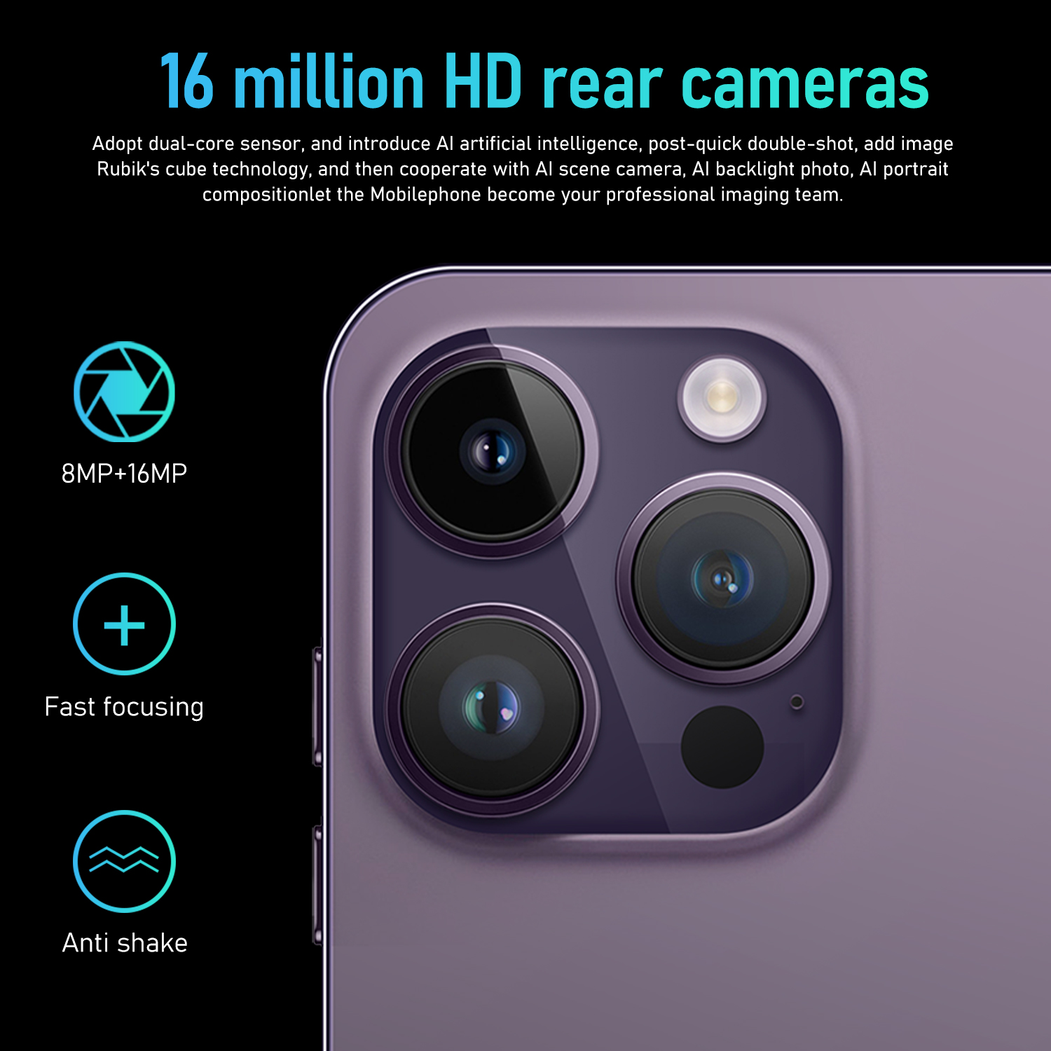HD Camera smartphone android cellphone