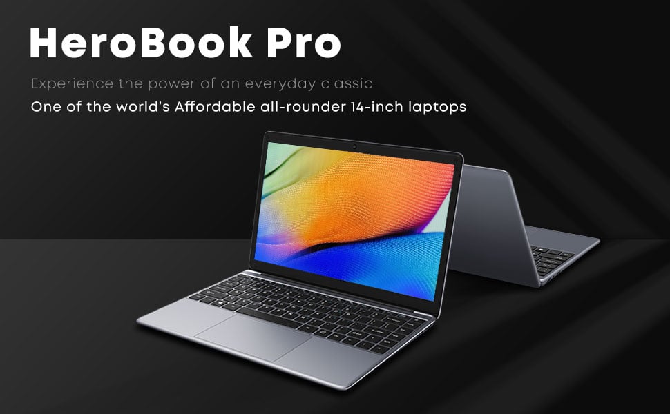 CHUWI HeroBook Pro 14.1'' Laptop Computer, 8GB RAM 256GB SSD