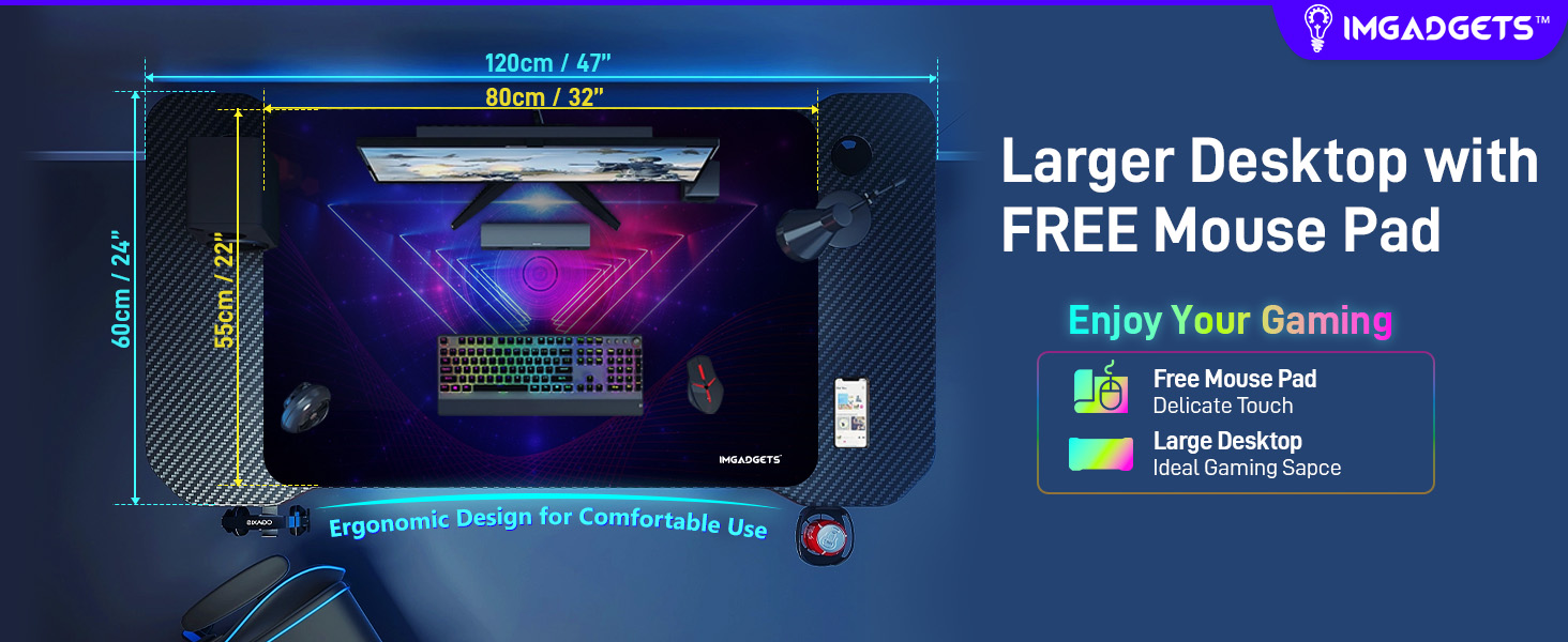 Gaming Desk with LED