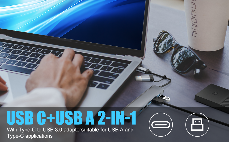 7 in 1 USB C Hub