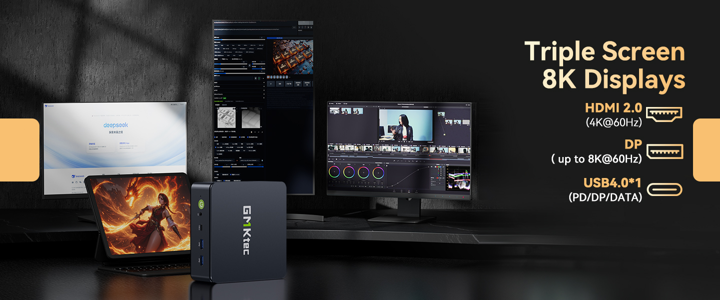 TRIPLE SCREEN 4K DISPLAY
