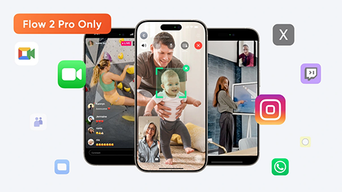 Insta360 Flow 2 Series Gimbal for Smart Phone