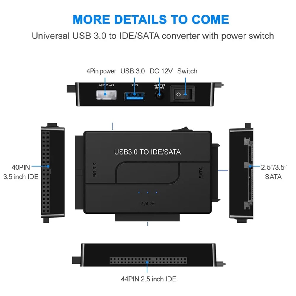 USB 3.0 to SATA IDE Adapter