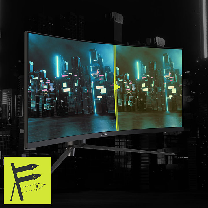 MSI MAG 345CQRF E20 Curved Gaming Computer Monitor
