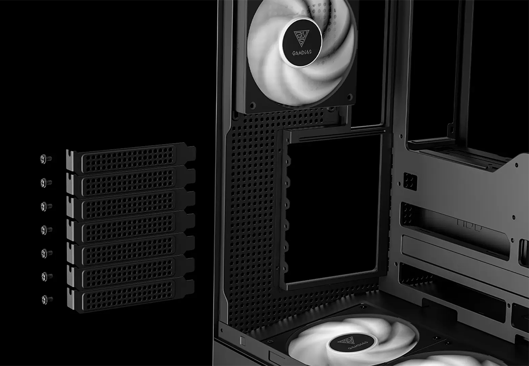 Gamdias ATLAS P6 CG ATX Mid Tower Computer Case