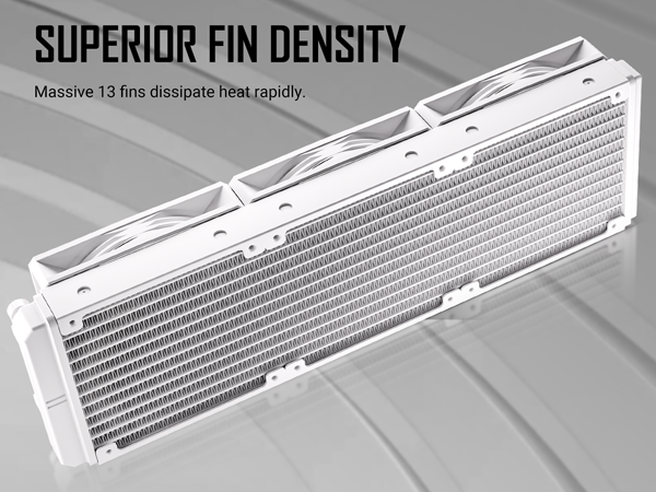 Antec Luna 360 ARGB White AIO Liquid CPU Cooler