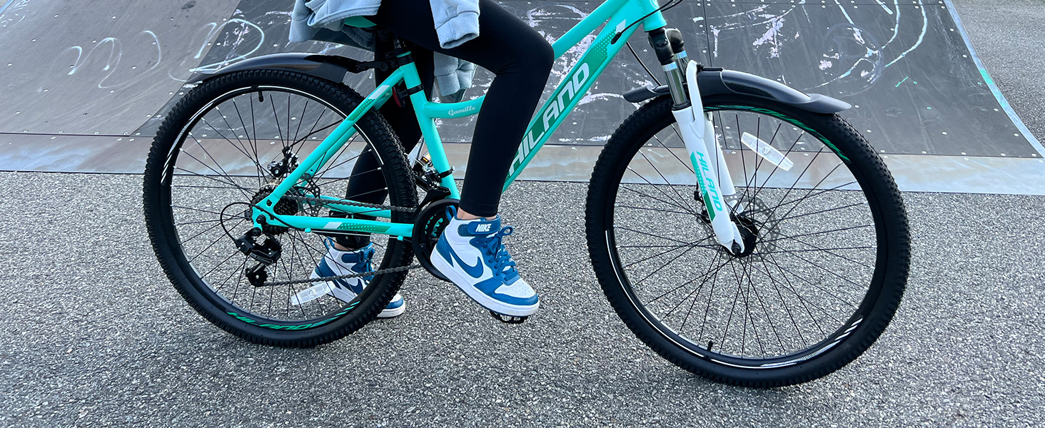 mountain bike MTB bicycle women men adult 18 speed suspension fork