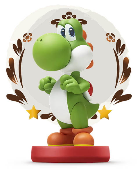 Yoshi amiibo figure