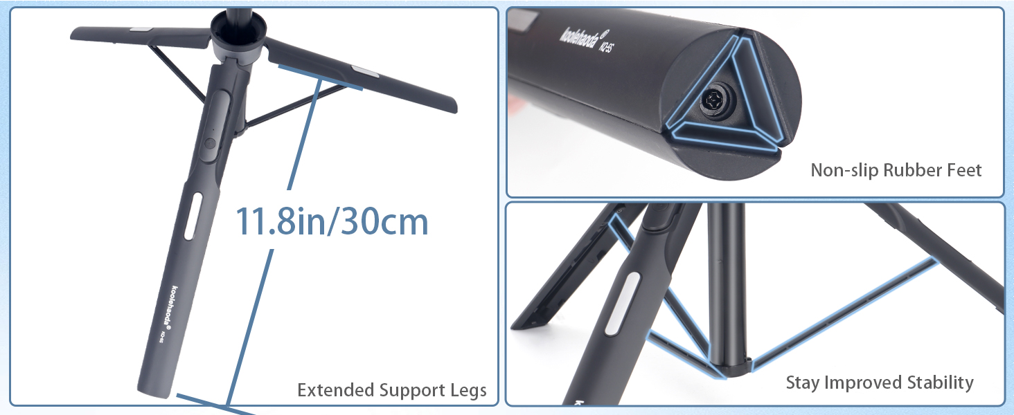 64" Magnetic Selfie Stick Phone Tripod with Wireless Remote