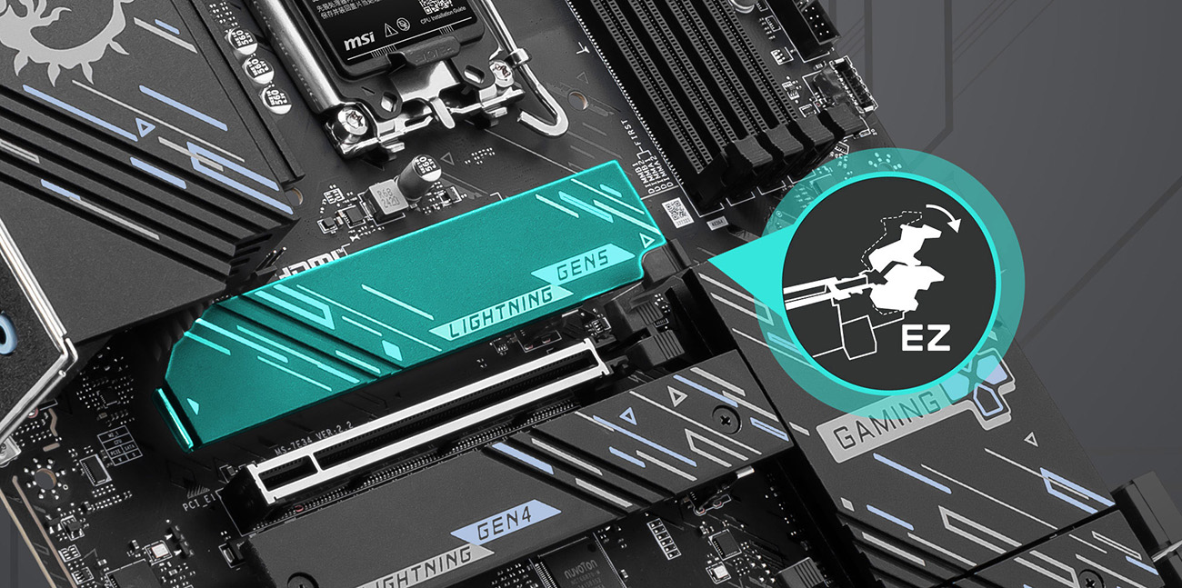 MSI Z890 GAMING PLUS WIFI6E Motherboard