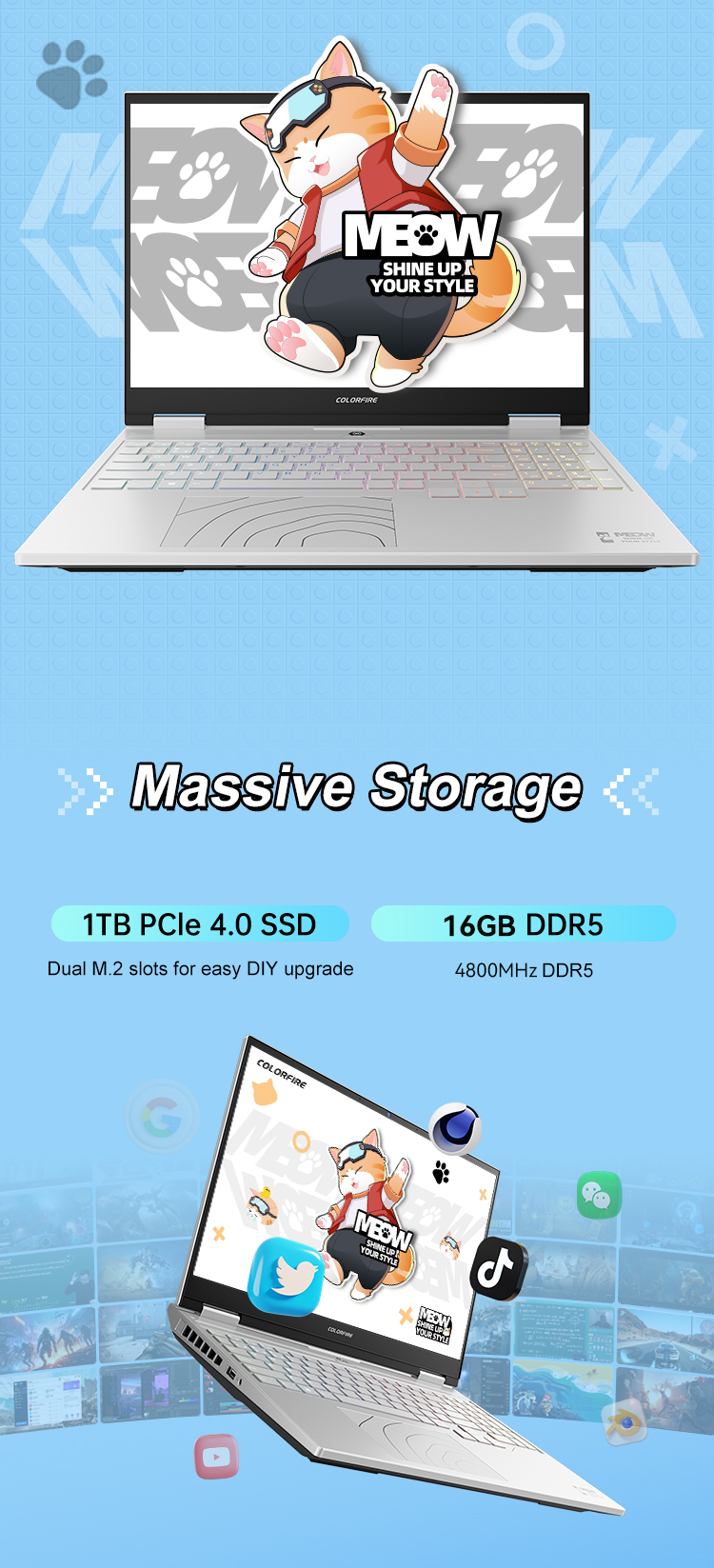 Gaming laptop