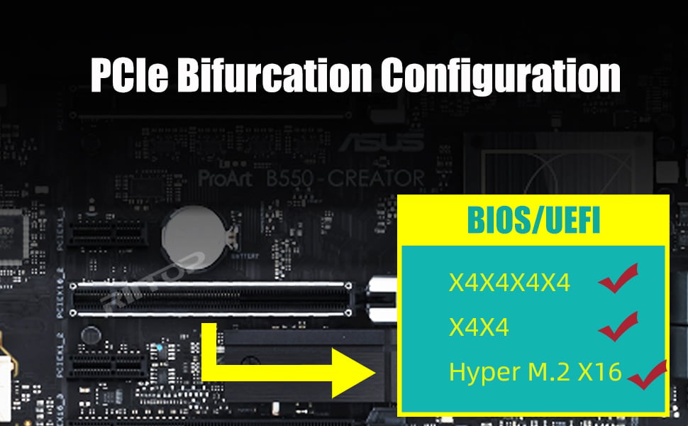 PCIe to M Key M.2 NVMe Adapter