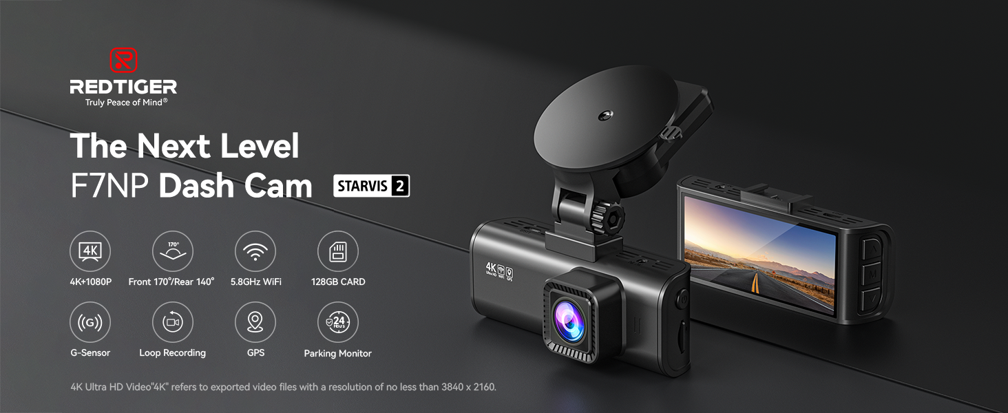4K dash cam
