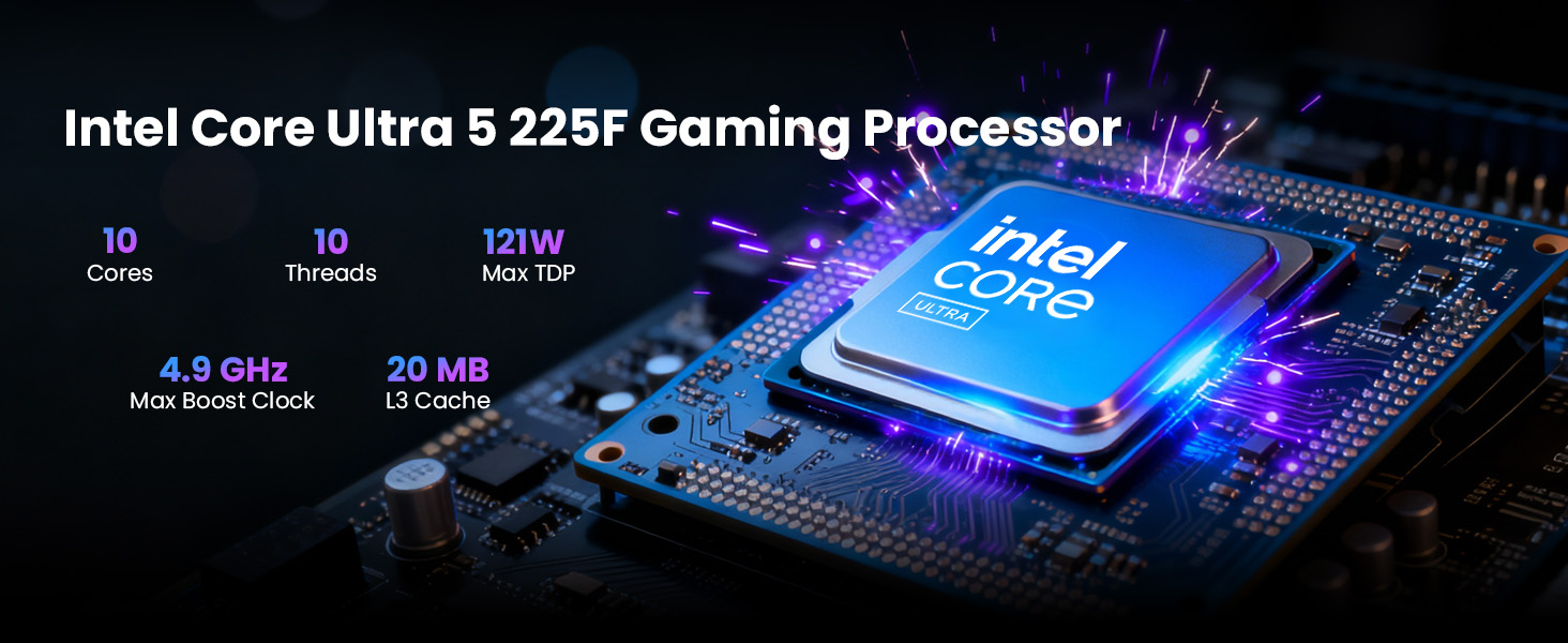 Stormcraft SI225F0BB-560N1 SIRIUS Gaming Desktop PC