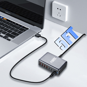 1.5m AC cord is included in the box.