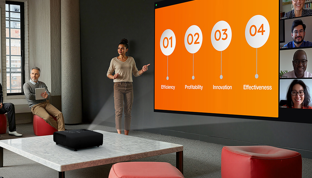 EPSON Pro EX9270 4100-Lumen Wireless Full HD 3LCD Projector (V11HB59120) 