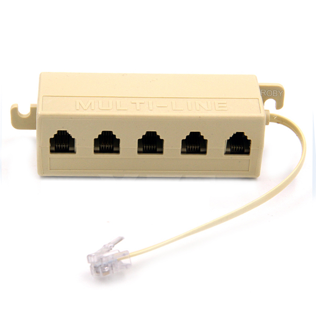 Phone Line Splitter Adapter