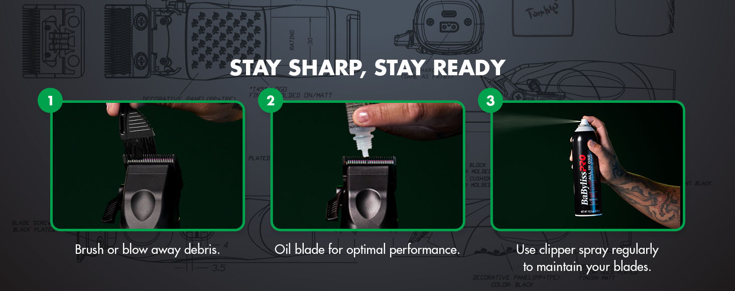BaBylissPRO FXT45C x Tomb45 Wireless-Charging Hair Clipper for Men