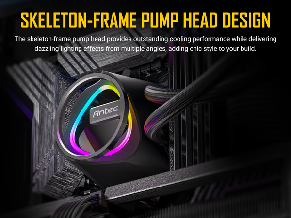 Antec Skeleton Matrix 360 ARGB Liquid CPU Cooler