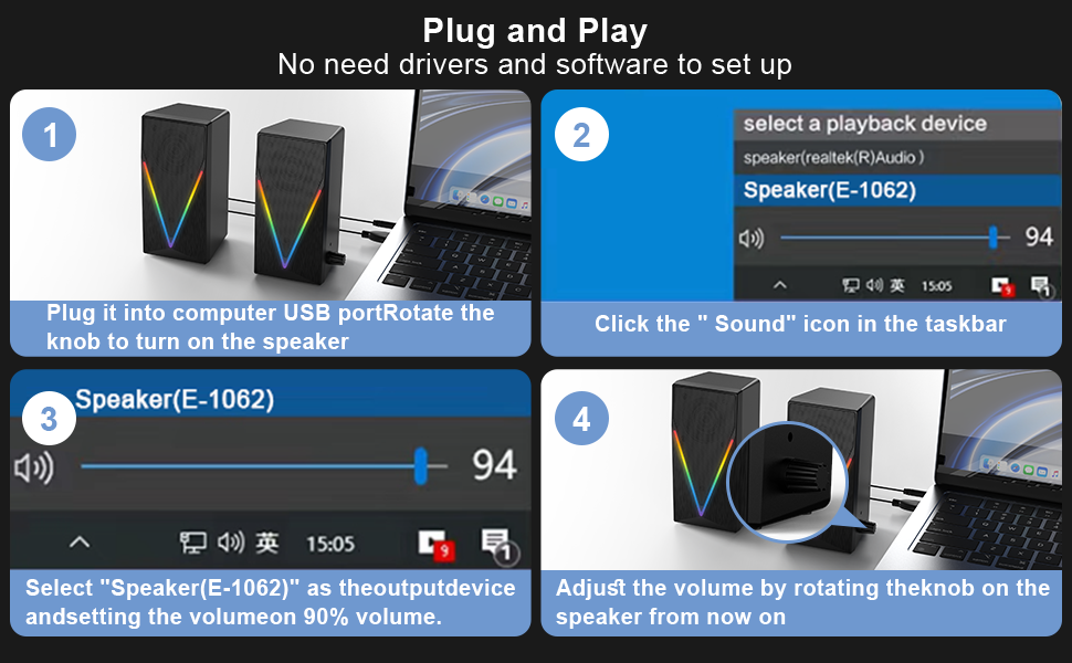 Power Supply: USB Power Supply (DC 5V/1~2A)  Cable Length: 1.12m (44.10in