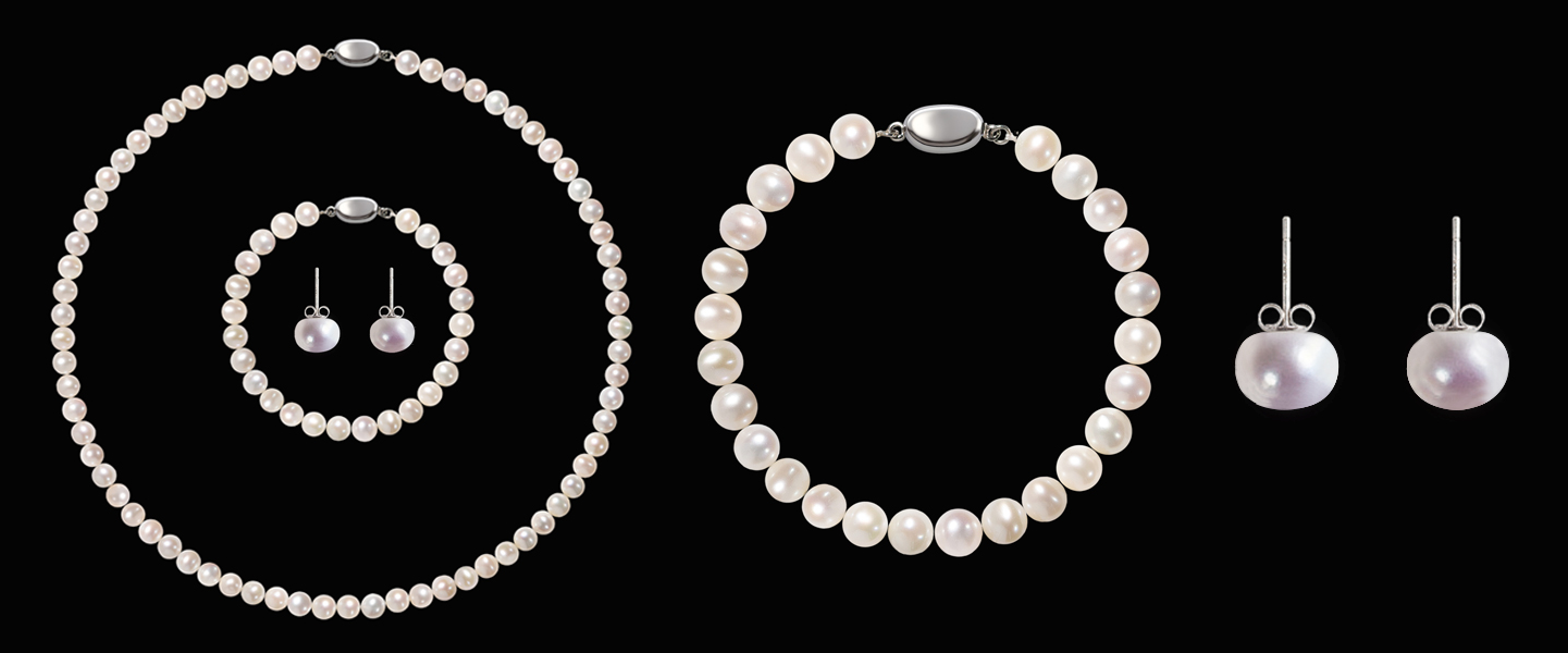 pearl jewelry set