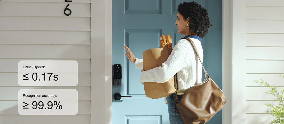 Lockin Veno Plus All-in-One Smart Lock for Front Door
