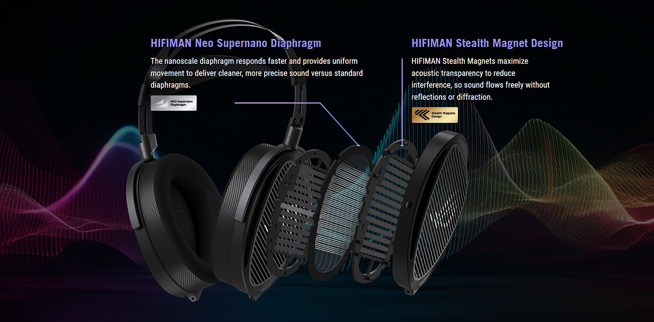 ASUS ROG Kithara Audiophile Open-Back Wired Headphones with Mic