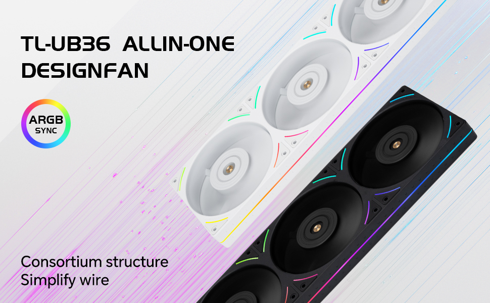 TL-UB36W pc case fan