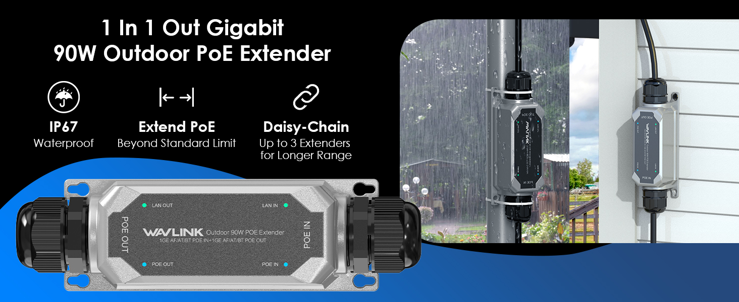 poe extender outdoor