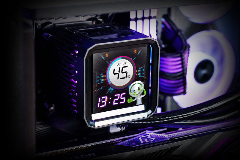 ASRock PHANTOM GAMING 360 LCD AIO Liquid Cooler