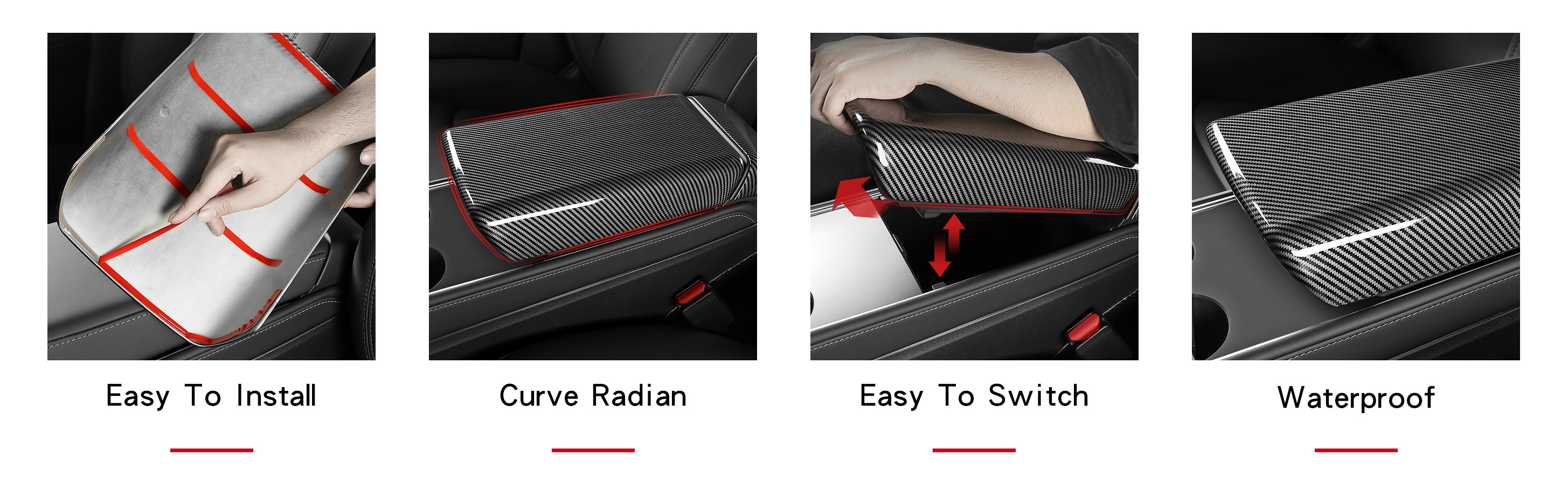 Tesla Model 3 Center Console Armrest