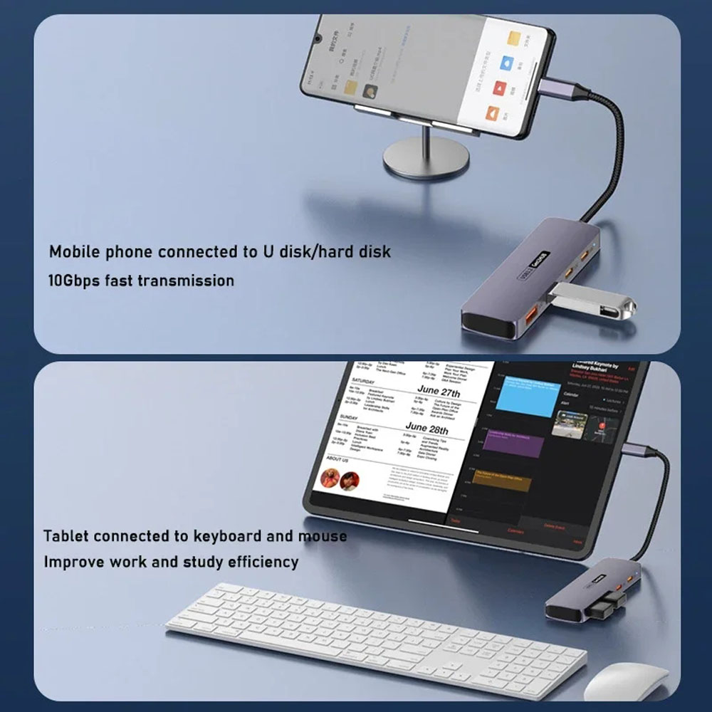 USB C Hub 10Gbps